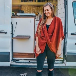 Crossed Front Sweater